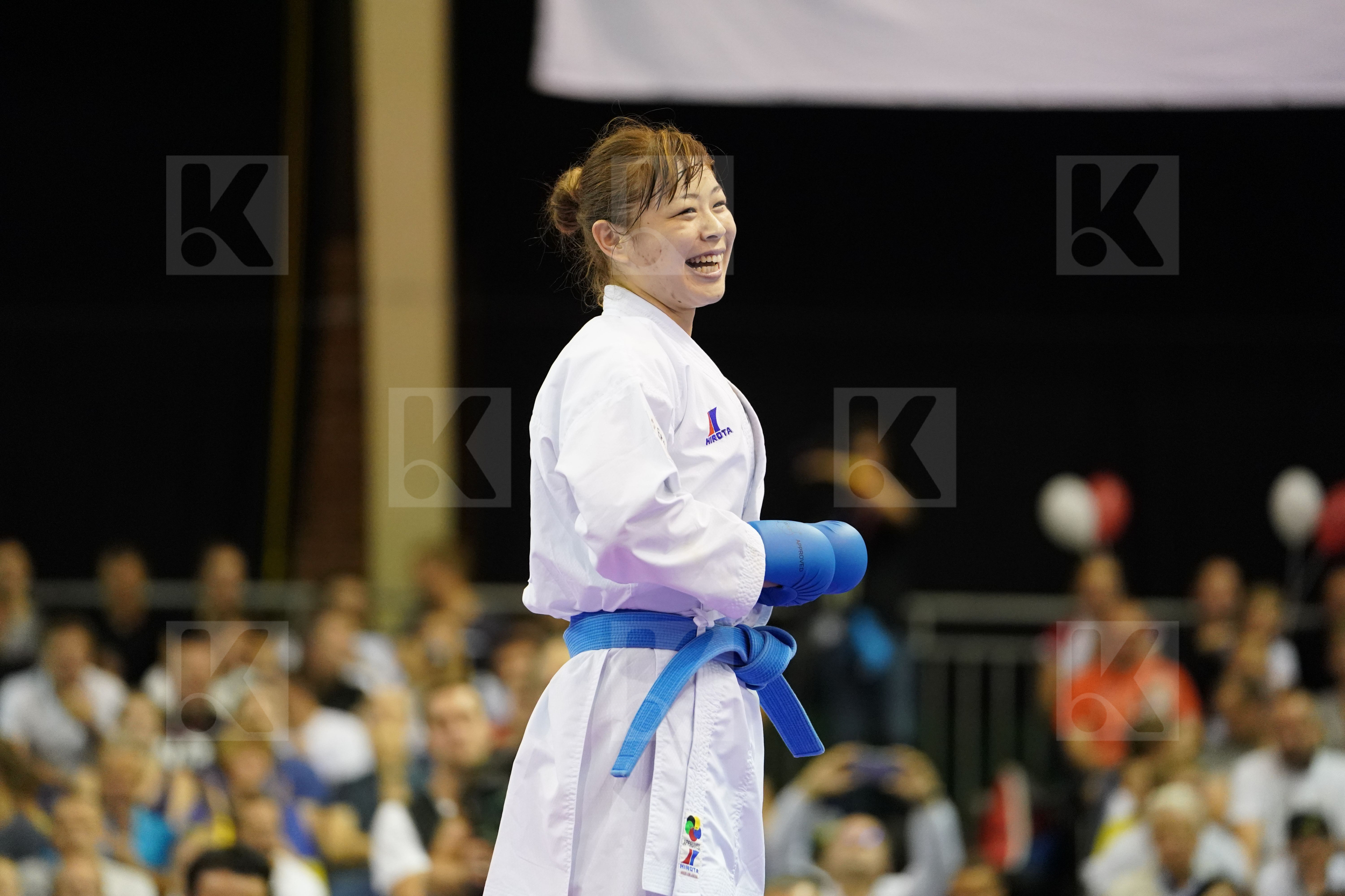 Abbasali Hamideh Female Kumite +68kg Gold match Iran Islamic Republic of Japan Uekusa Ayumi